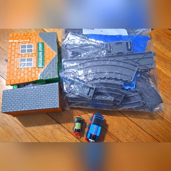 Thomas the Tank Playset, Trains, and Miscellaneous Tracks - Picture 1 of 5